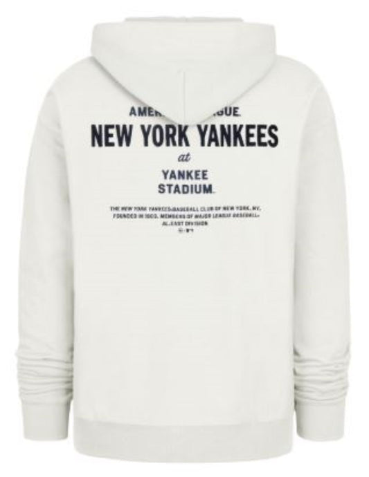 '47 MLB New York Yankees Leon Foundation Hoodie - Cream
