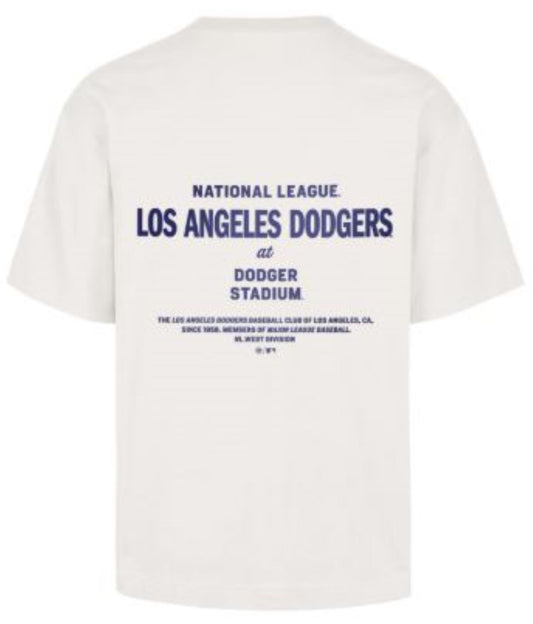 '47 MLB Los Angeles Dodgers Leon Foundation Tee - White