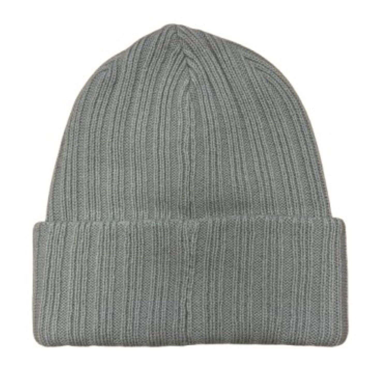'47 NHL Edmonton Oilers Ribbed Haymaker Cuff Knit Hat - Grey