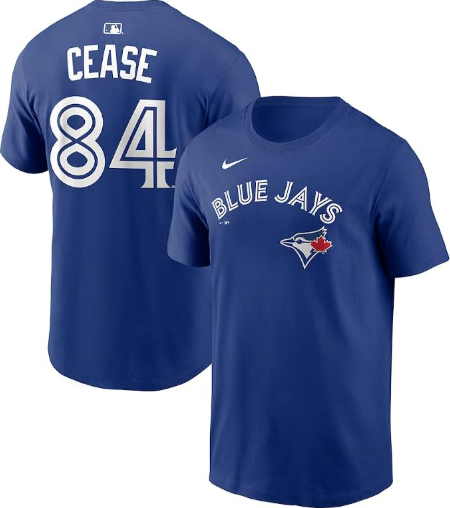 Nike MLB Dylan Cease Toronto Blue Jays Name & Number T-Shirt - Royal Blue