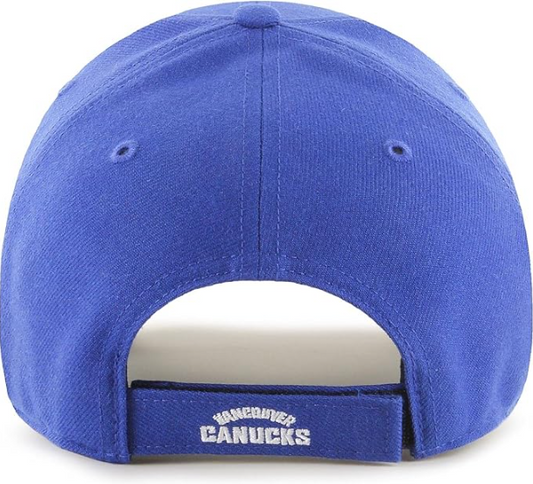 '47 NHL MVP Vancouver Canucks Adjustable Cap - Blue