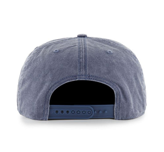 '47 NHL Toronto Maple Leafs Boot Path Captain RF Adjustable Snapback Hat - Blue