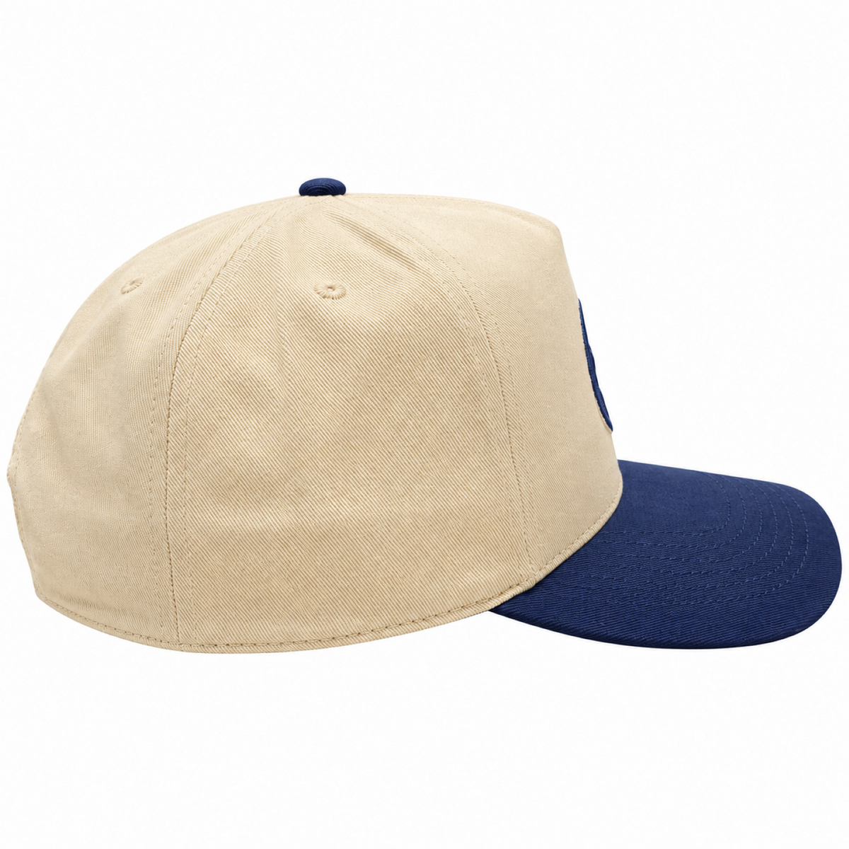 '47 NHL Edmonton Oilers Two Tone Hitch Adjustable Hat - Natural/Blue