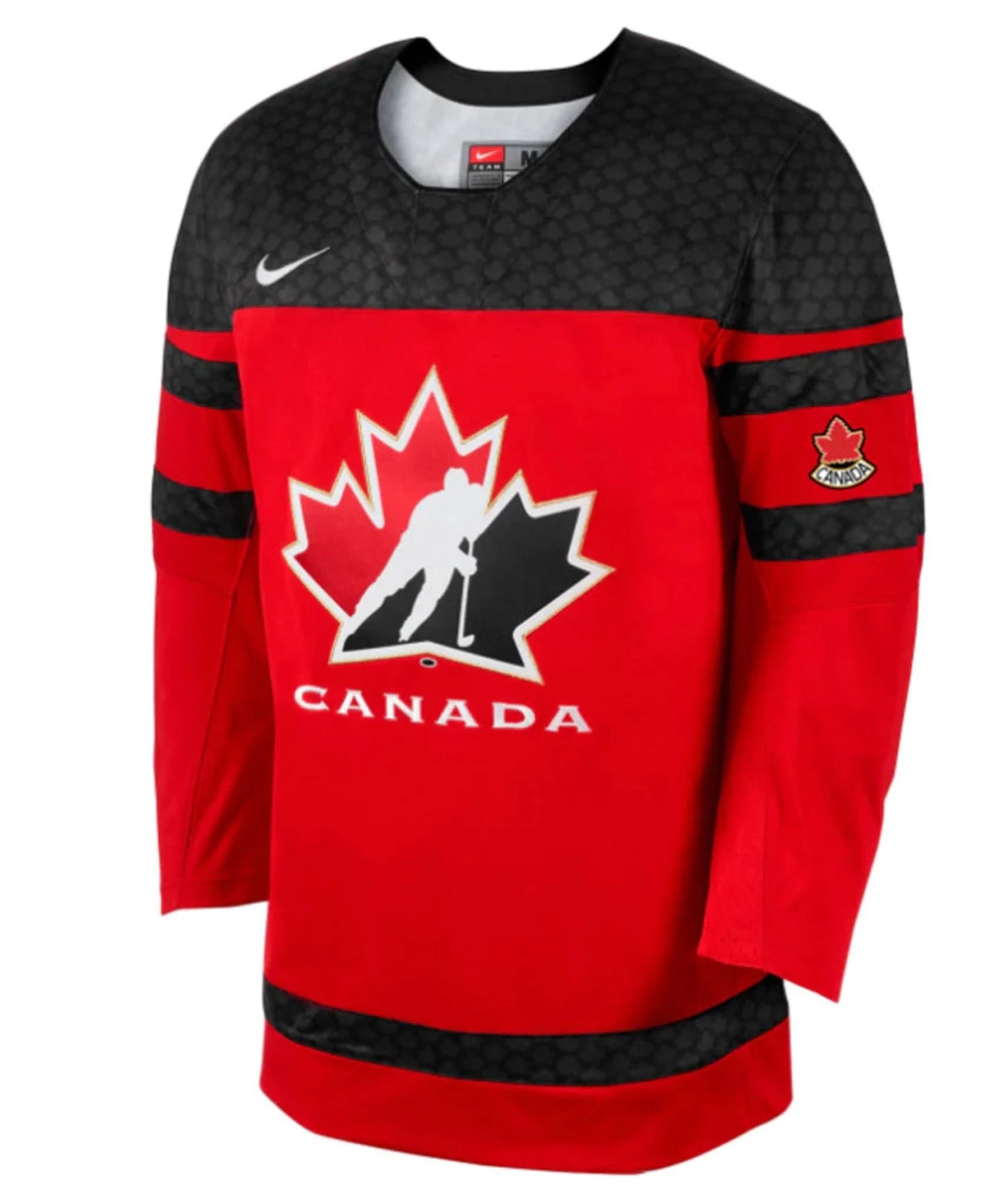 Men's Red Nike Team Canada Hockey IIHF Jersey