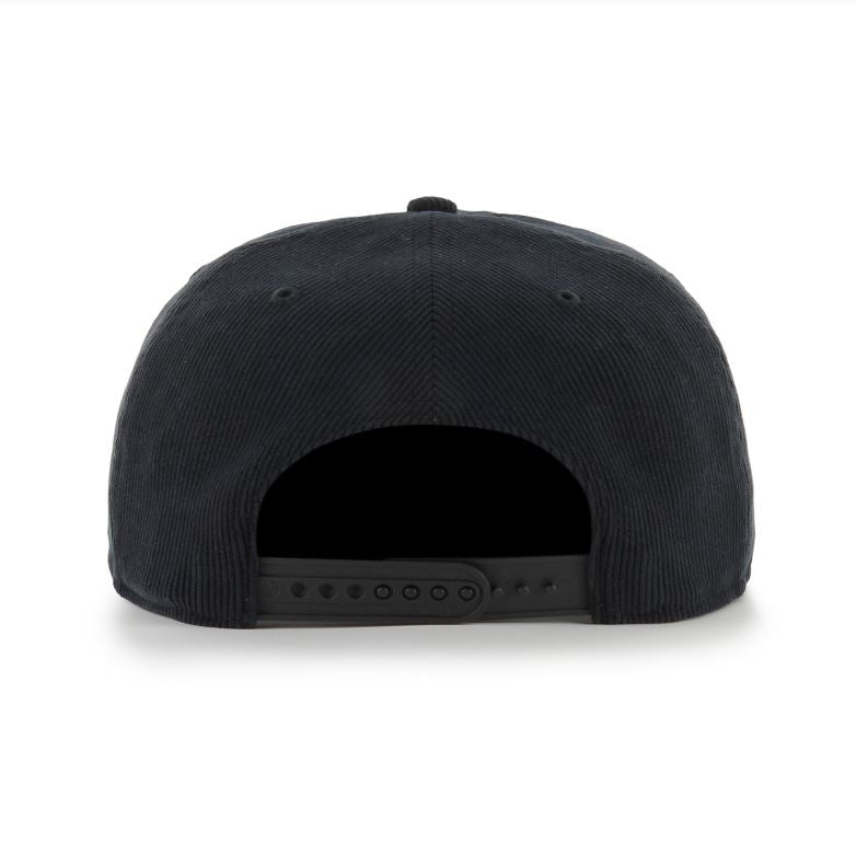 '47 NHL Vancouver Canucks Whitlock Captain RL Corduroy Snapback - Black