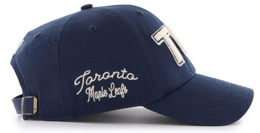 47 Toronto Maple Leafs Zoey Clean Up Adjustable Hat - Black