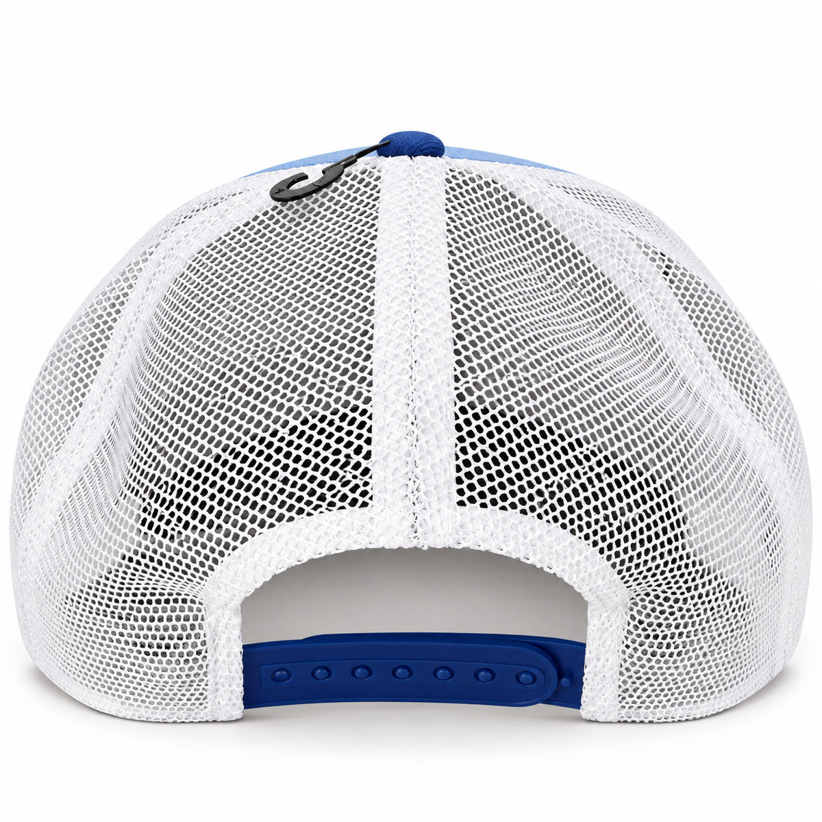 Nike MLB Chicago Cubs Pro Cap Mesh Trucker Adjustable Snapback Hat – Light Blue/Royal Blue/White.