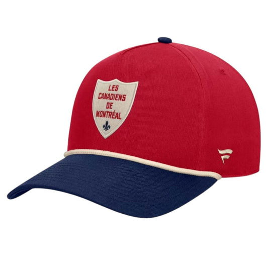 Fanatics NHL Montreal Canadiens 2026 Heritage Classic A-Frame Adjustable Hat - Red