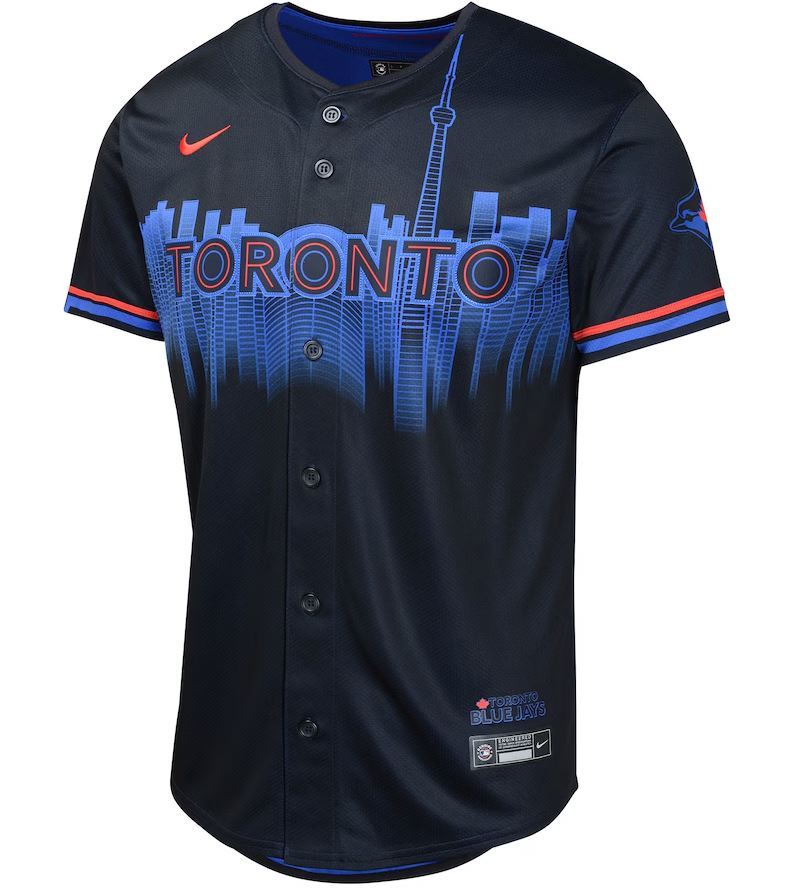 Youth MLB Toronto Blue Jays Nike 2024 City Connect Limited Jersey Bl The Sports Collection