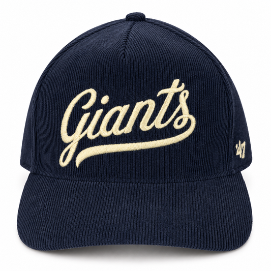 '47 NFL New York Giants Golden Age Cord Hitch Adjustable Hat- Navy
