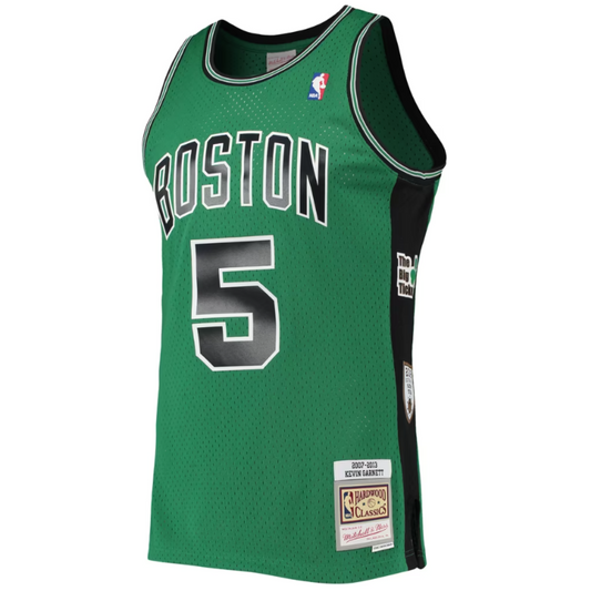 Mitchell & Ness NBA Boston Celtics Kevin Garnett #5 2007-13 HWC Swingman Jersey - Green