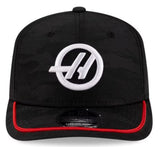 New Era 9SEVENTY Formula 1 MoneyGram Haas Team Adjustable Stretch-Snap Hat - Camo/Black