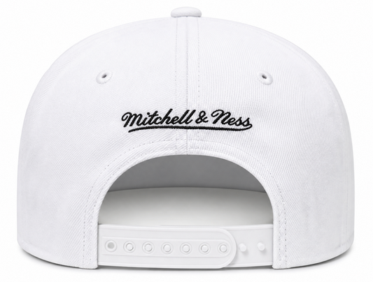 Mitchell & Ness NHL Montreal Canadiens Primary Logo Adjustable A-Frame Snapback - White