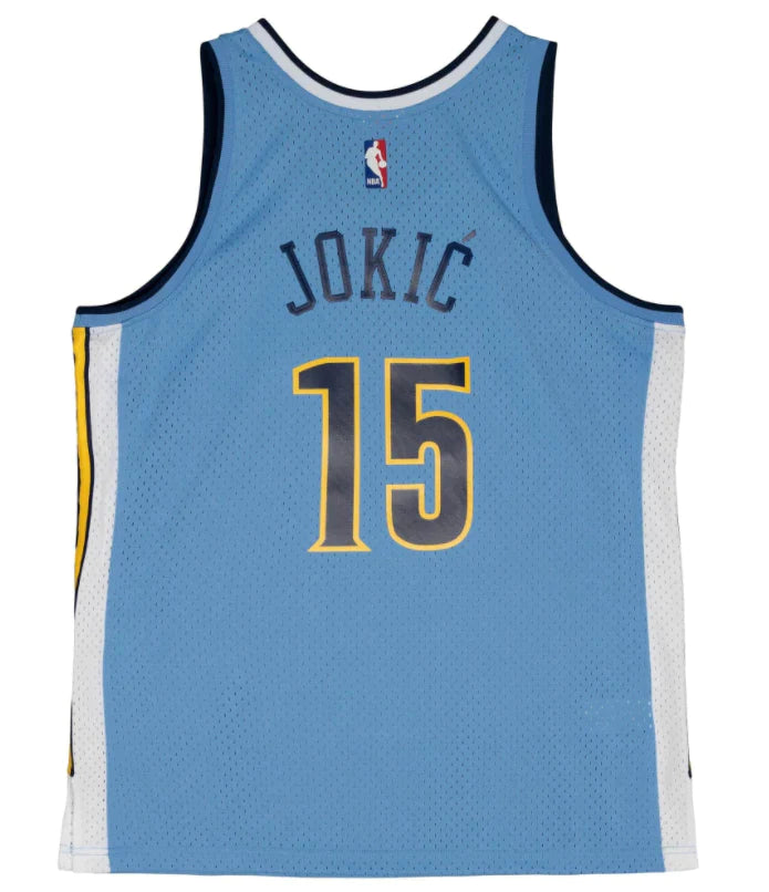 Nuggets light blue hot sale jersey