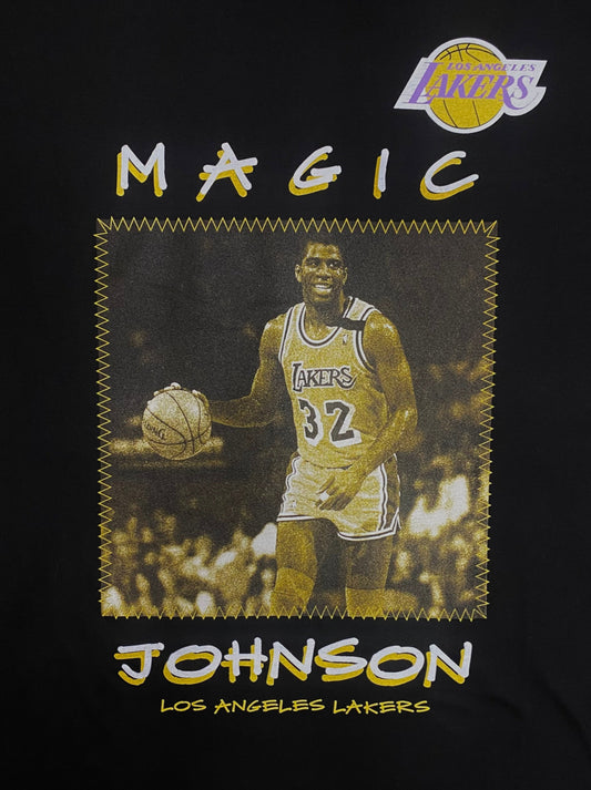 Mitchell & Ness Heavyweight Premium Player Tee NBA Los Angeles Lakers Ervin "Magic" Johnson