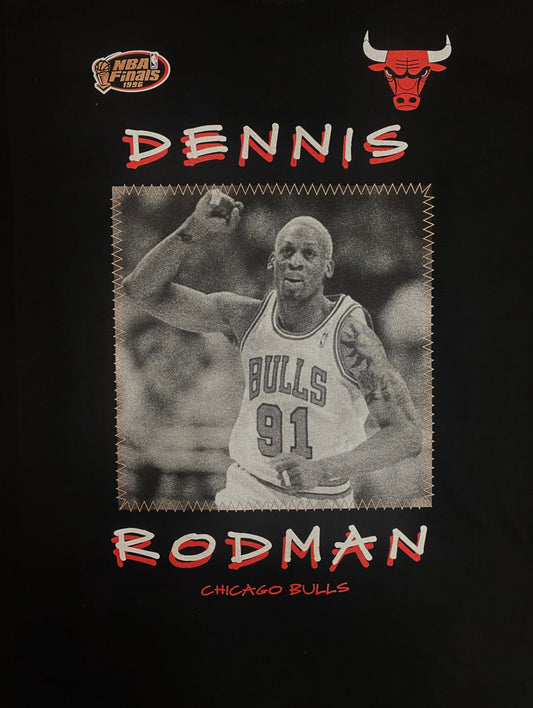 Mitchell & Ness Heavyweight Premium Player Tee NBA Chicago Bulls Dennis Rodman