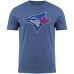 Toronto Blue Jays MLB Primary Distressed Logo Heathered T-Shirt - Royal
