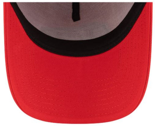 New Era NFL Kansas City Chiefs 9FORTY A-Frame Adjustable Snapback Hat - Red