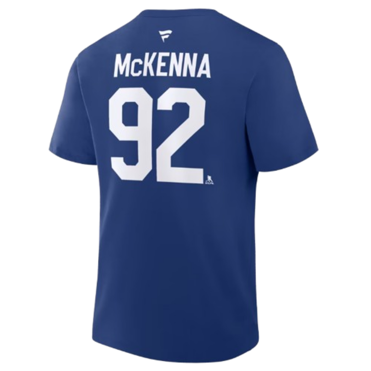 Fanatics NHL Toronto Maple Leafs Gavin McKenna #92 Player Name & Number Tee - Royal