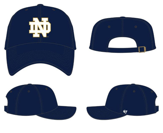 47 NCAA Notre Dame Fighting Irish Adjustable Hat - Navy