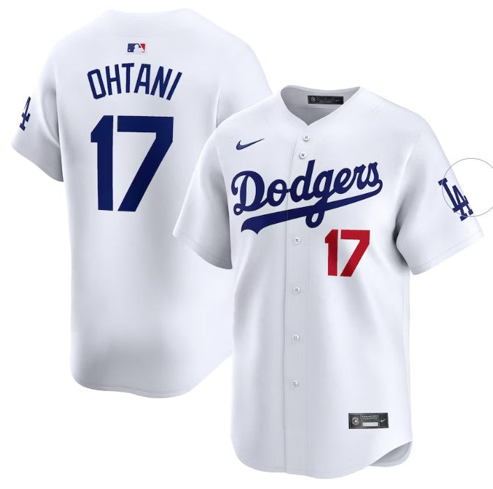 Men's MLB Los Angeles Dodgers Shohei Ohtani Nike White Home 2024