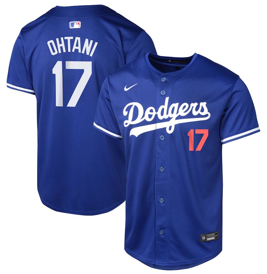 Men's MLB Los Angeles Dodgers Shohei Ohtani Nike Blue 2024 Limited