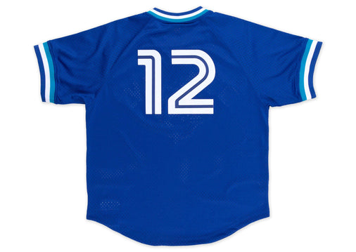 Toronto Blue Jays Blue Alomar Cooperstown Official Majestic Replica Jersey - Mens