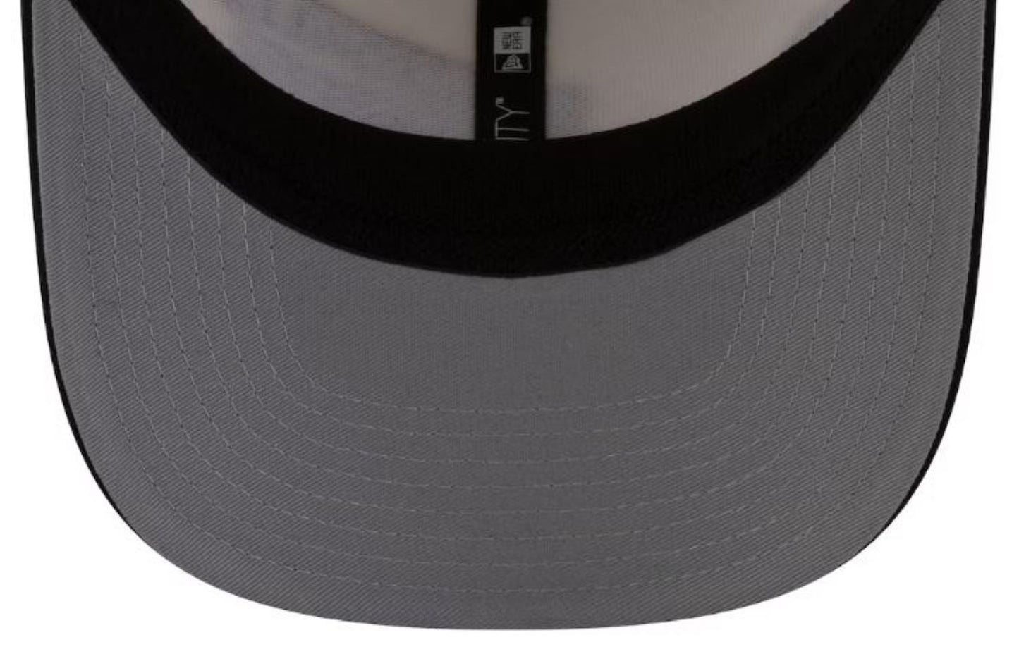 New Era 9SEVENTY NFL Seattle Seahawks Super Bowl LX Champions Locker Room Trophy Collection Adjustable Snapback Hat - Cream/Black