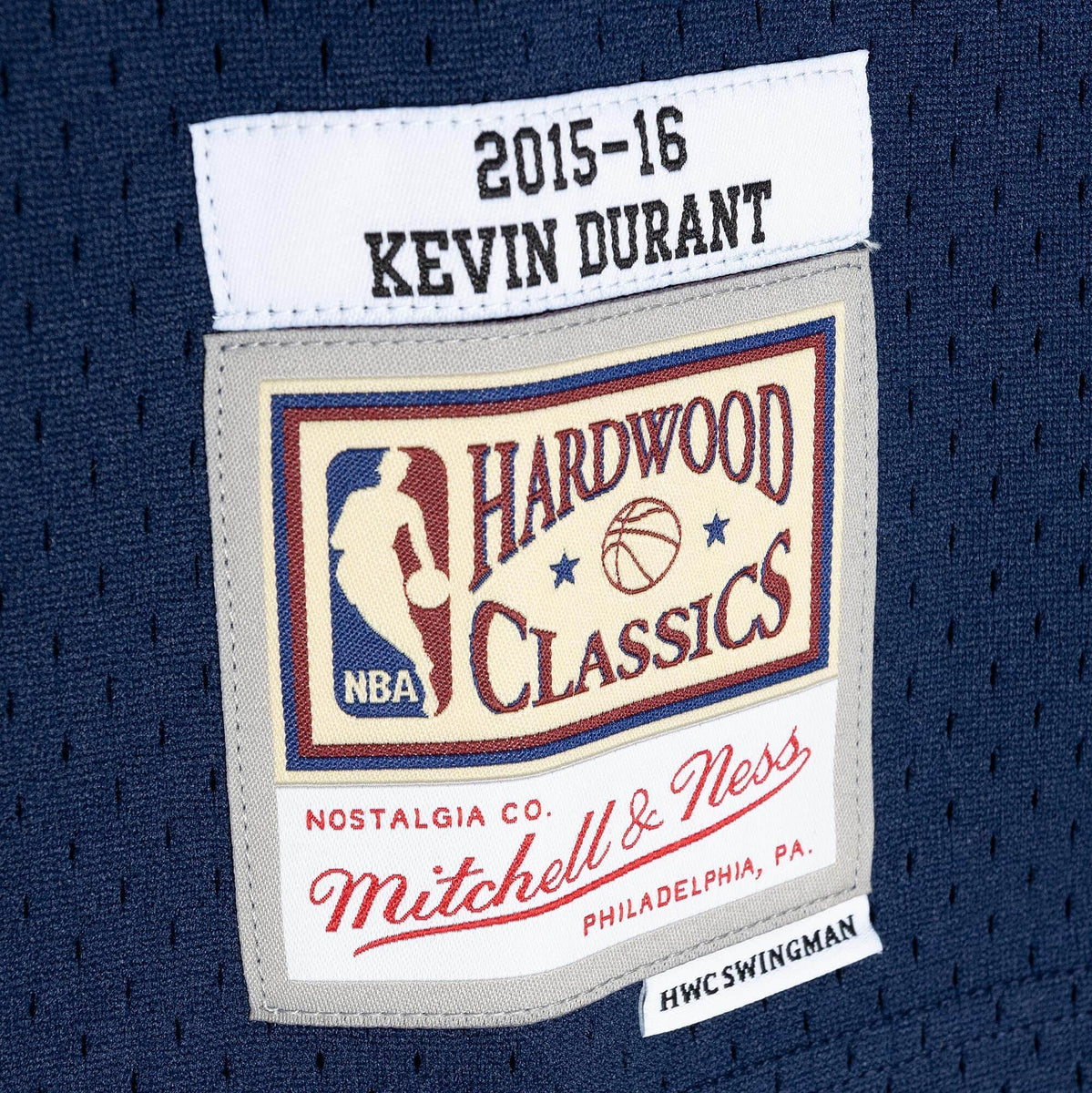 Men's Mitchell & Ness NBA Kevin Durant Oklahoma City Thunder 2015