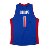 Men's Mitchell & Ness NBA Chauncey Billups Detroit Pistons 2003/04 Hardwood Classics Swingman Jersey - Blue