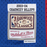 Men's Mitchell & Ness NBA Chauncey Billups Detroit Pistons 2003/04 Hardwood Classics Swingman Jersey - Blue