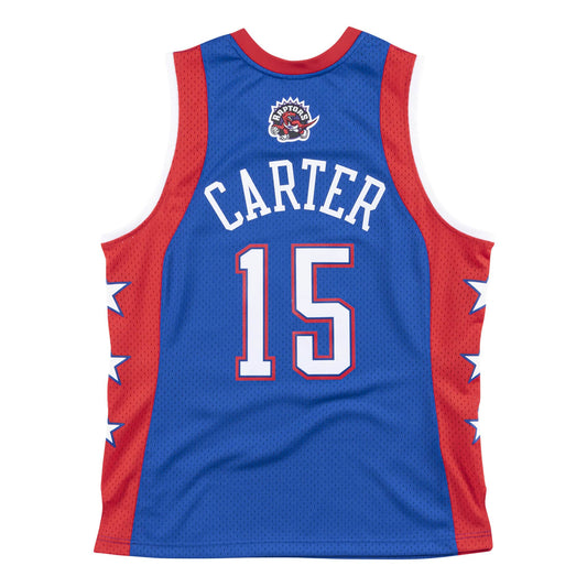 Men's NBA All-Star East 2004 Vince Carter #15 White Mitchell N Ness Swingman Jersey