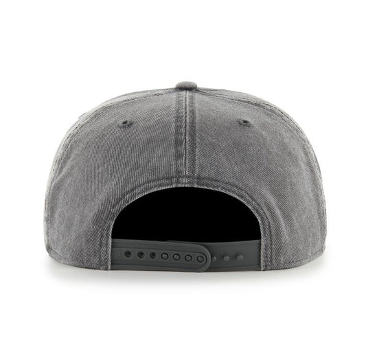 '47 NCAA Texas Longhorns Boot Path Captain RF Adjustable Snapback Hat - Grey
