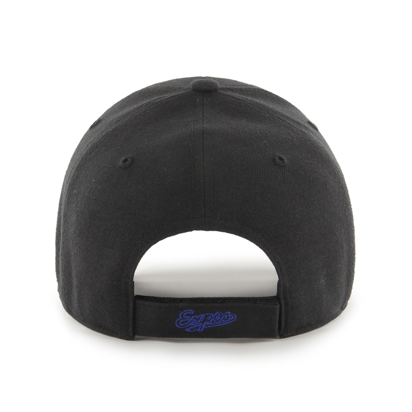 Montreal Expos '47 Cooperstown Black Blue MVP Hat | Adjustable