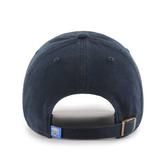 Oklahoma City Thunder '47 NBA Navy Clean Up Adjustable Cap