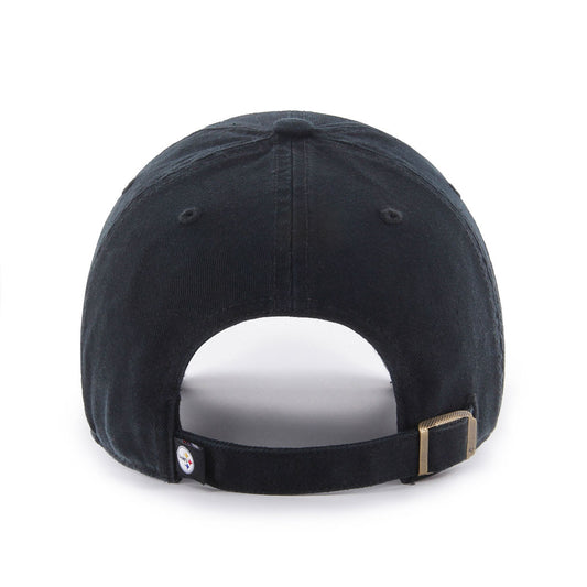 Pittsburgh Steelers NFL ’47 Adjustable Unstructured Clean Up Black Hat