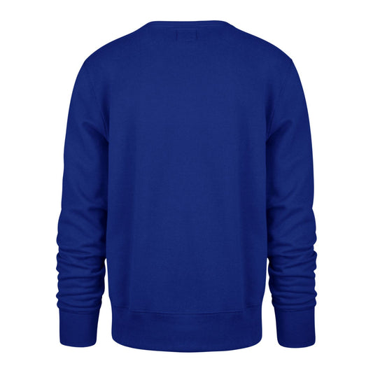 47 Men's MLB Toronto Deluxia Headline Crew Long Pullover Sweatshirt - Blue