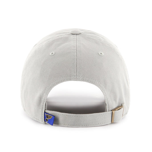 St. Louis Blues '47 NHL Grey Clean Up Adjustable Cap