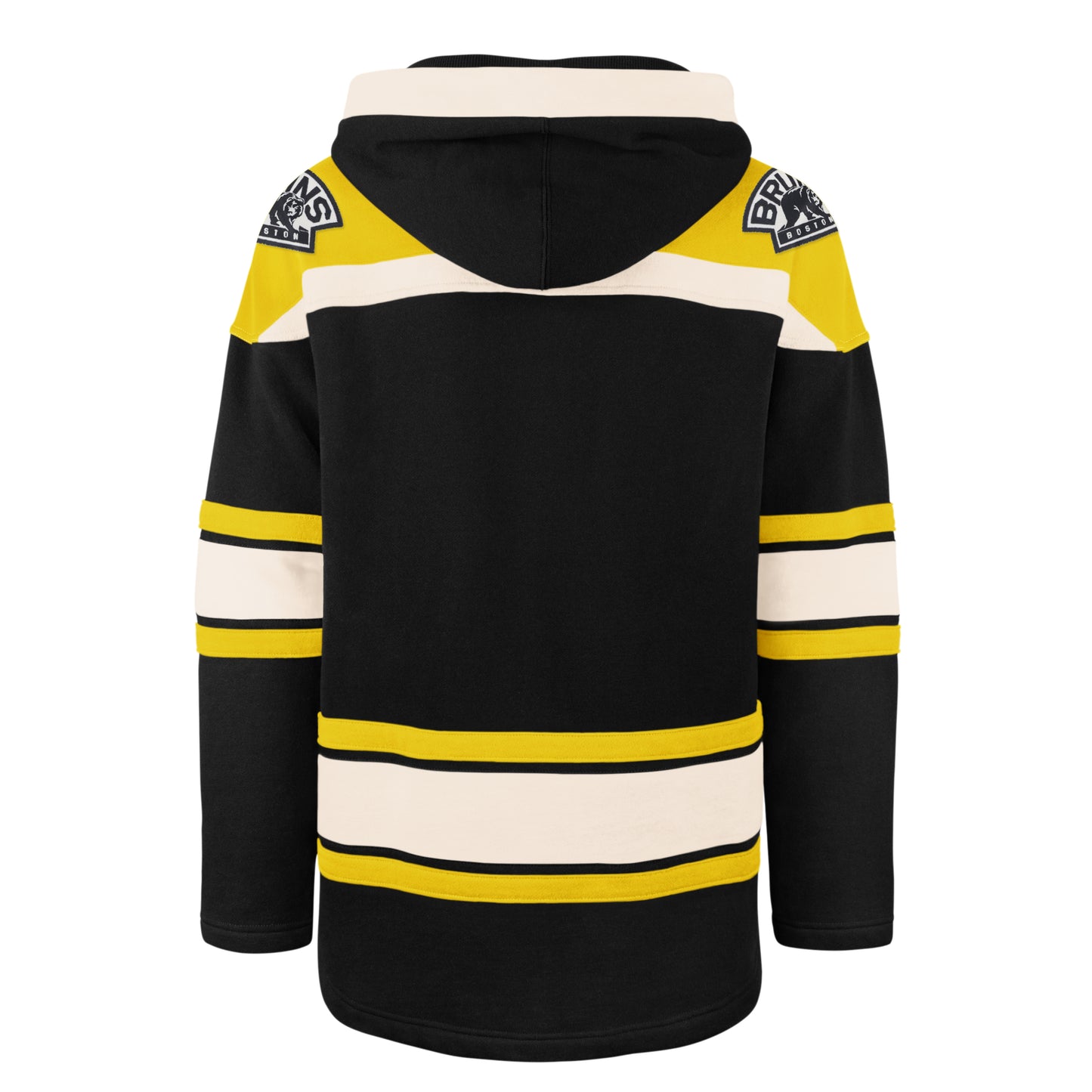 47' Men's Boston Bruins Lacer Hoodie - Black / Yellow