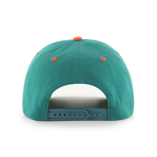 '47 NFL Miami Dolphins Super Hitch Adjustable Snapback Hat - Green / Orange