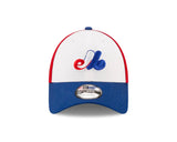 New Era Montreal Expos 9Forty Pinch Hitter Adjustable Hat -Tricolor