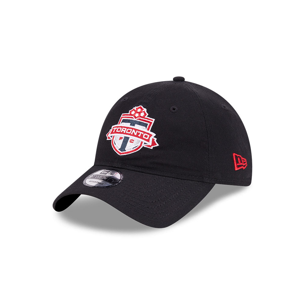 New Era Toronto FC 9TWENTY Adjustable Hat - Black One Size Adjustable