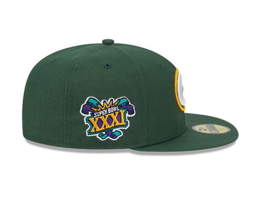 New Era Green Bay Packers Super Bowl 31 59FIFTY Hat - Green