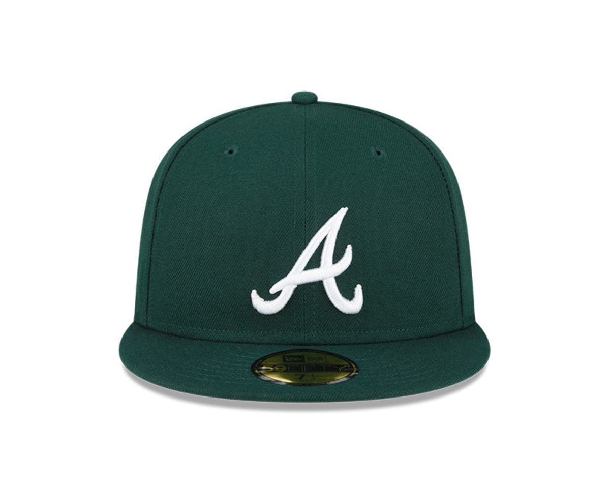 Green braves hat discount