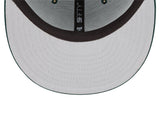 New Era Men's Atlanta Braves Green White Logo 59FIFTY - Fitted Hat