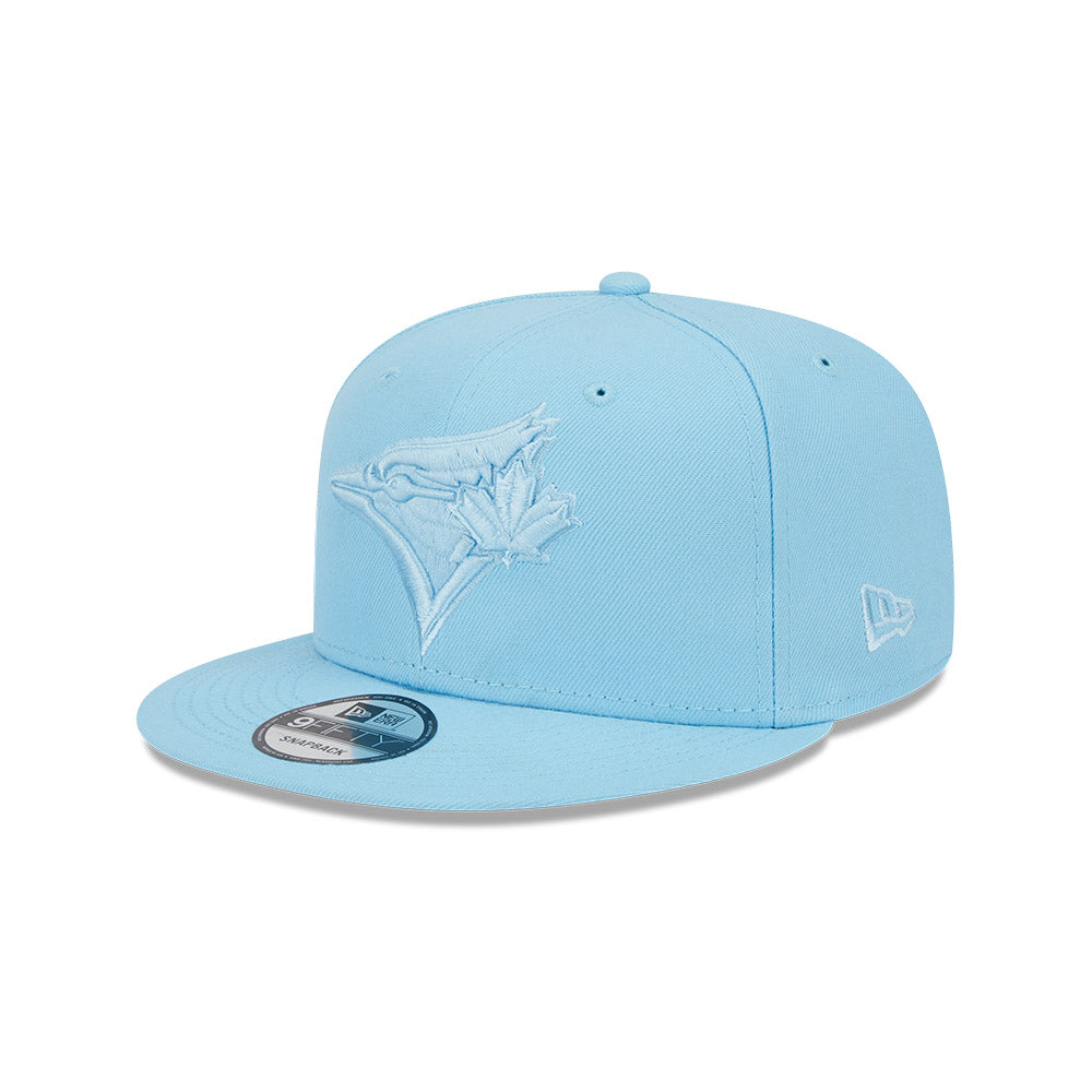 Light blue shop snapback hat