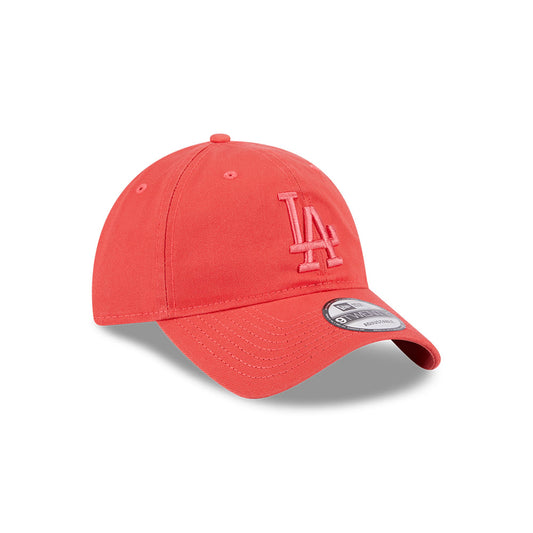 New Era Los Angeles Dodgers Neon Red 9TWENTY 920 Adjustable Hat