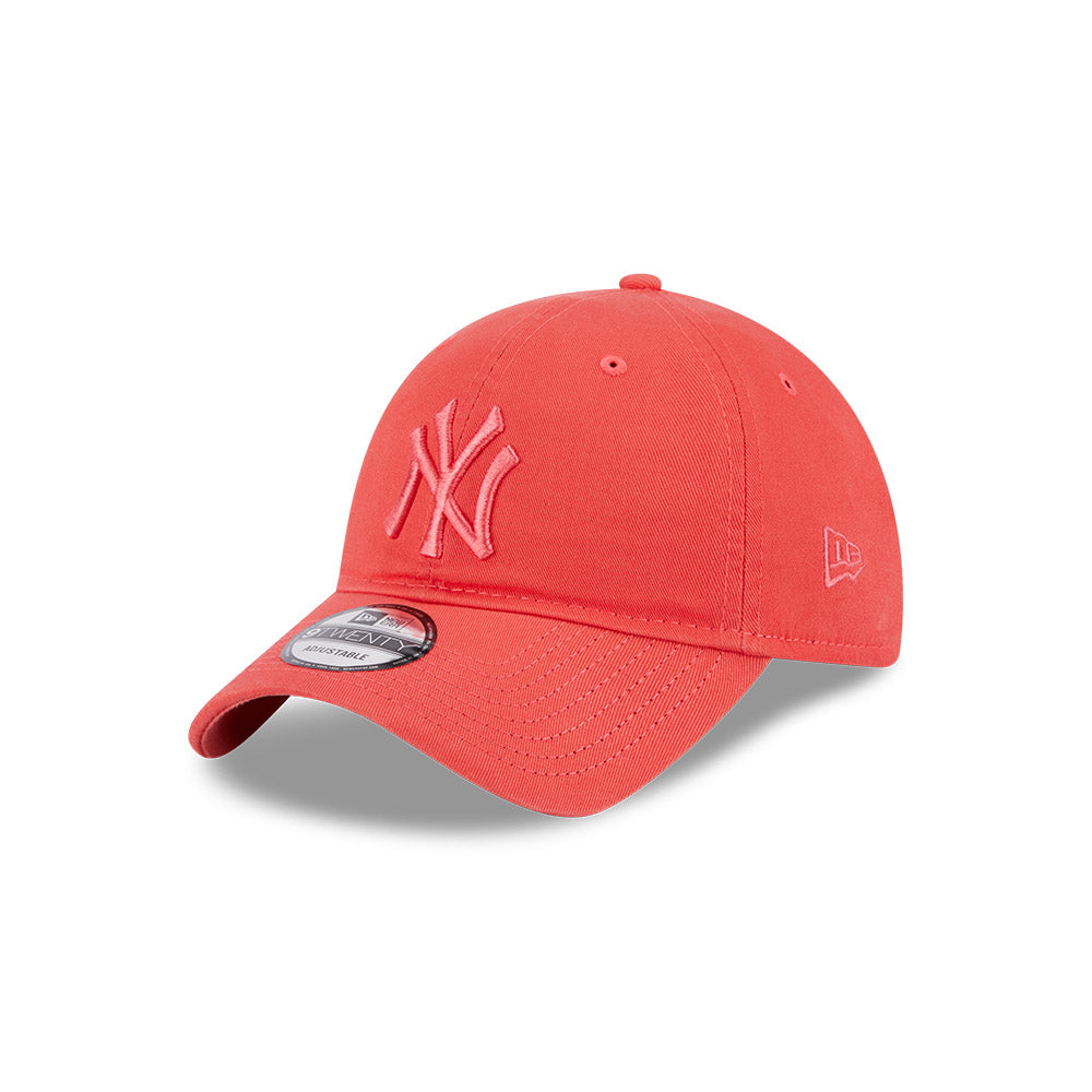 New Era New York Yankees Neon Red 9TWENTY 920 Adjustable Hat The