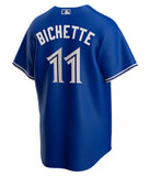 Men's Toronto Blue Jays Bo Bichette Nike Blue Away Replica Player - Jersey