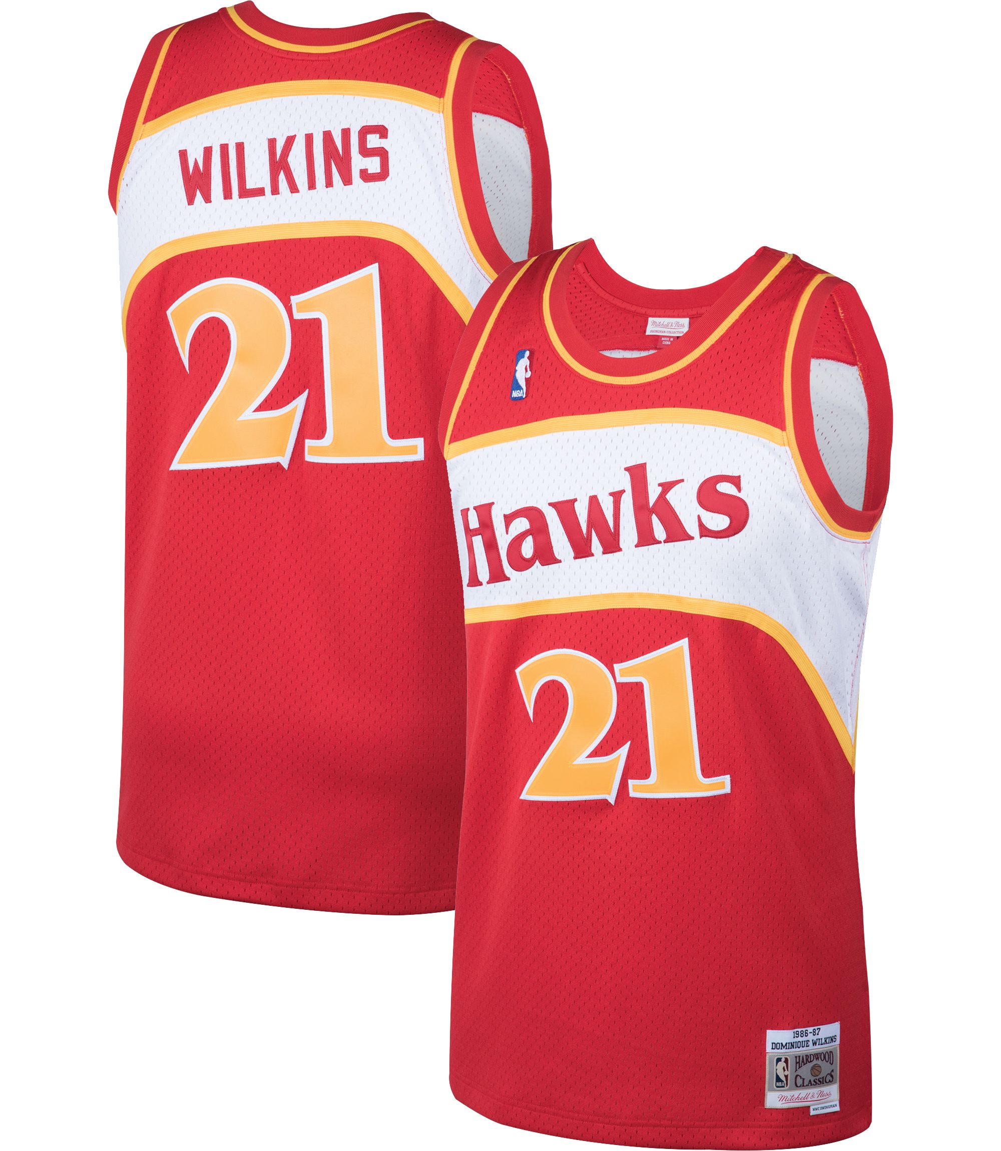 Mitchell & Ness NBA Atlanta Hawks Dominique Wilkins 1986-87